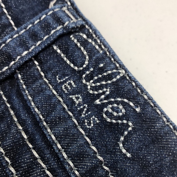 LIKE NEW SILVER MCKENZIE SLIM BOOTCUT JEANS 33x34 💎 - Picture 7 of 14